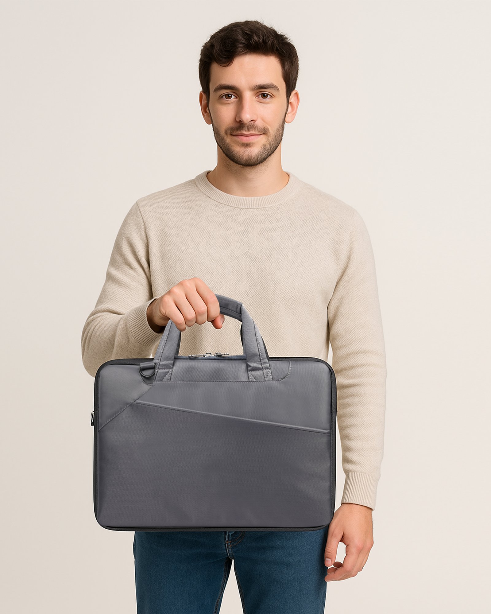 Black Dual Tone Backpack